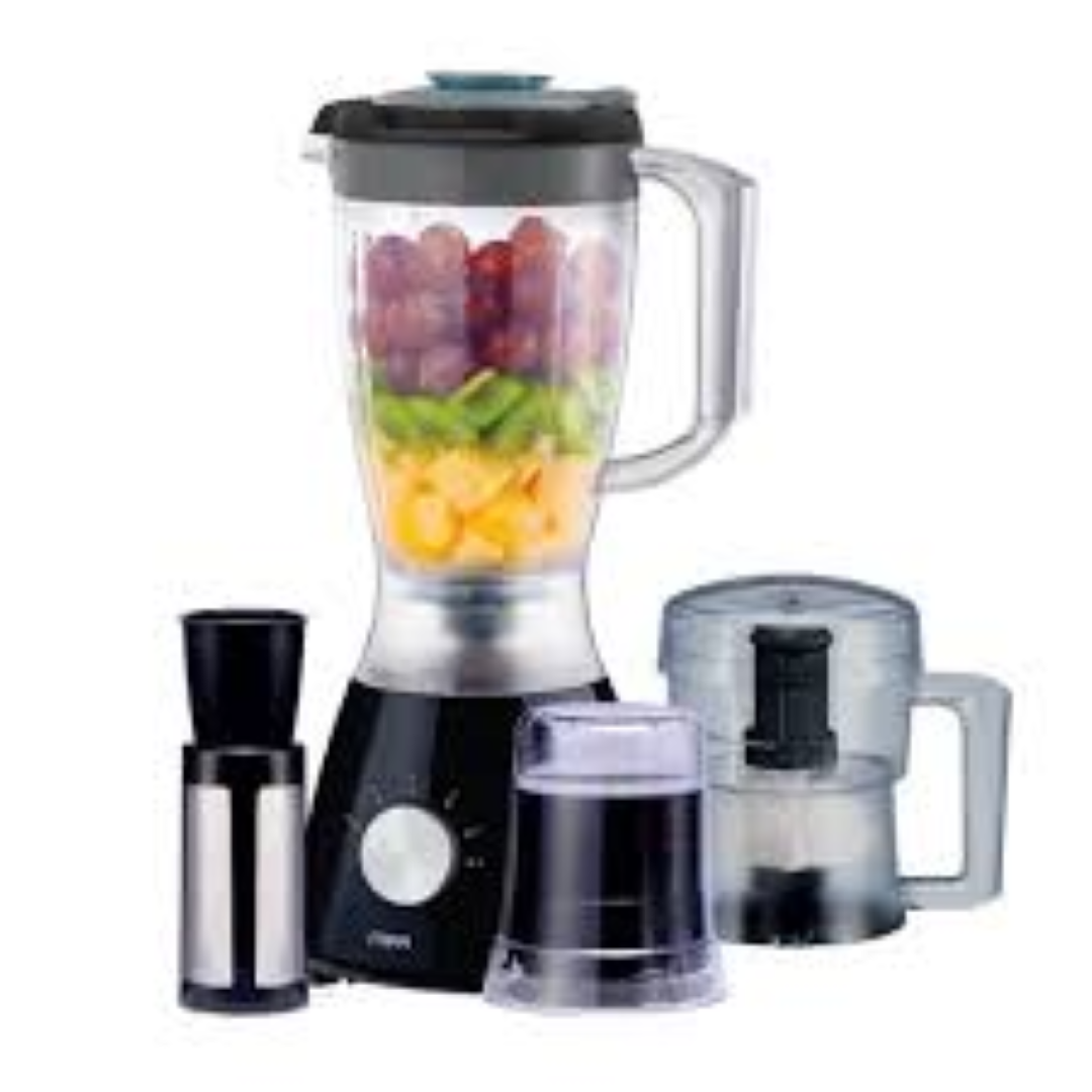 MIKA BLENDER 1.5L WITH CHOPPER & GRINDER MBLR2999WH